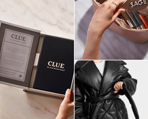 Christmas gift idea under 100 $ - Women edition cover photo collage