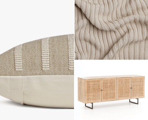 Coastal Beach House Furniture and Decor Inspo cover photo collage