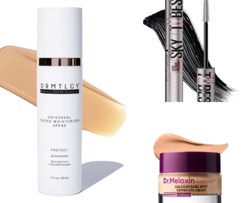 Makeup & Beauty Routine cover photo collage