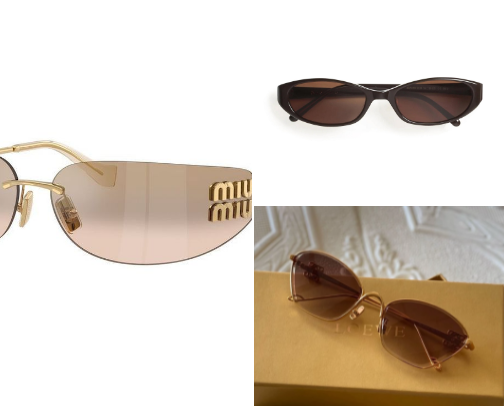 Sunglasses that I find elegant and chic cover photo collage