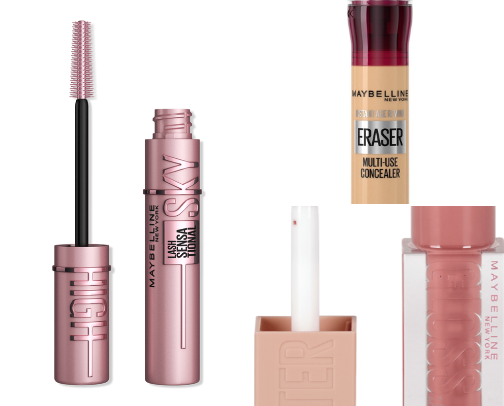 Maybelline cover photo collage