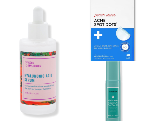 Skincare cover photo collage