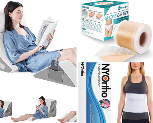 Affordable Myomectomy Recovery Items Under $60 cover photo collage