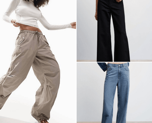 Pants cover photo collage