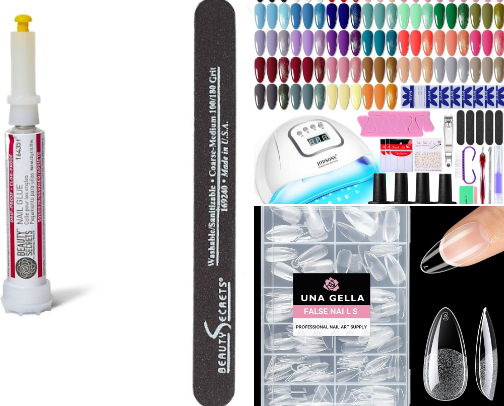 DIY nails 💅🏼 cover photo collage