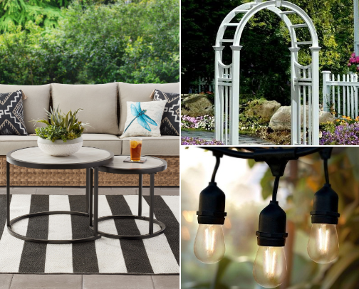 Dreamy Patio Essentials cover photo collage