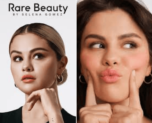 Rare Beauty by Selena Gomez cover photo collage