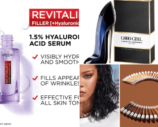 Dee's Beauty Favourites cover photo collage