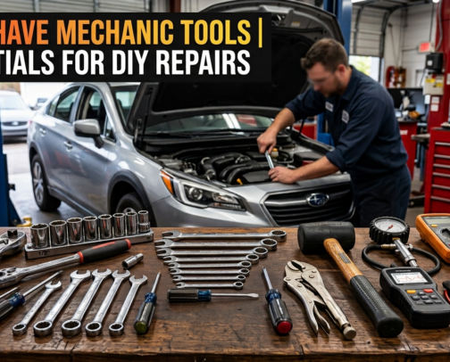 Must-have mechanic tools to fix common car problems cover photo collage