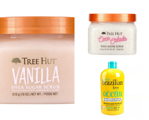 Body care holy grail products 🛁 cover photo collage