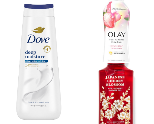 🌸 Body Washes & Shower Gels (Smell Good + Fresh) cover photo collage