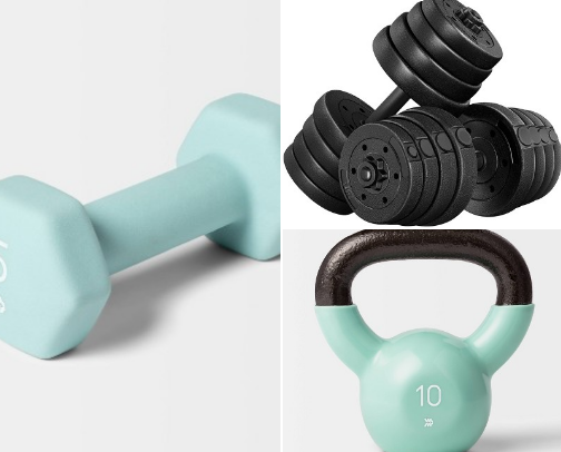 Home Gym Essentials Under $100 cover photo collage
