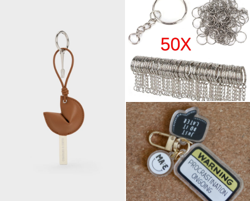 KEYCHAINS cover photo collage