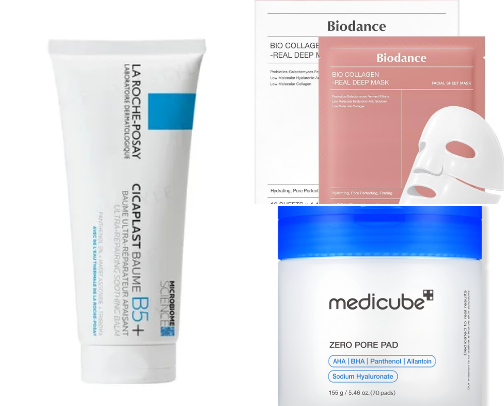 Skincare and Hair Favourites cover photo collage