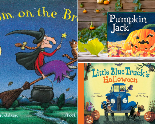 🎃👻Halloween Books for Littles (from a Teacher)👻🎃 cover photo collage