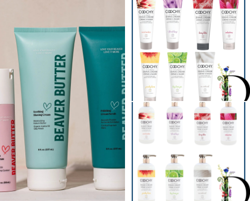 Shave Cream & Post Hair Removal Must Haves cover photo collage