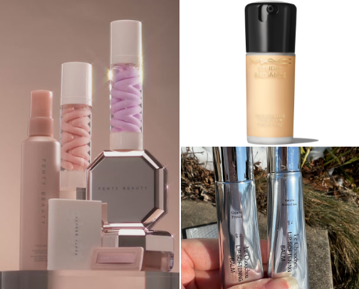 Makeup cover photo collage