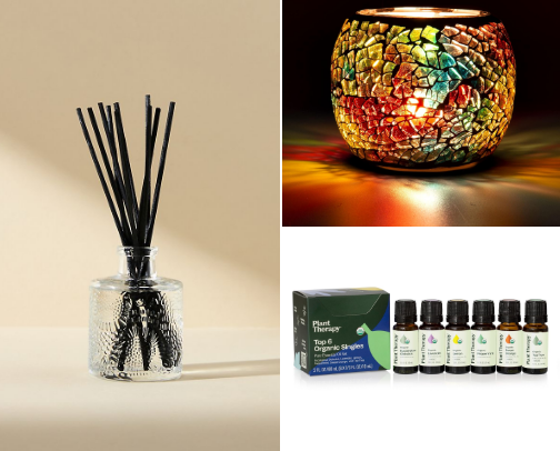 We Love Candles & Fragrances in the Home! cover photo collage