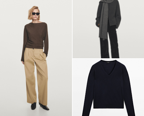 A chic autumn cover photo collage