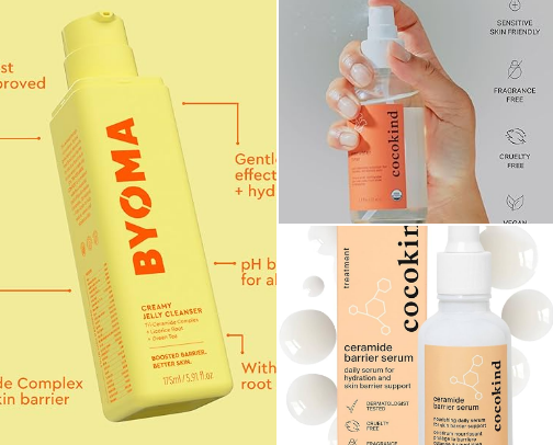 Affordable Skincare : all skin types cover photo collage