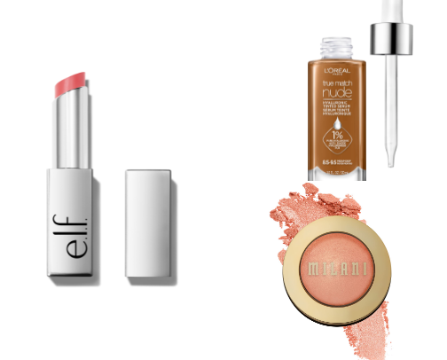 makeup faves cover photo collage