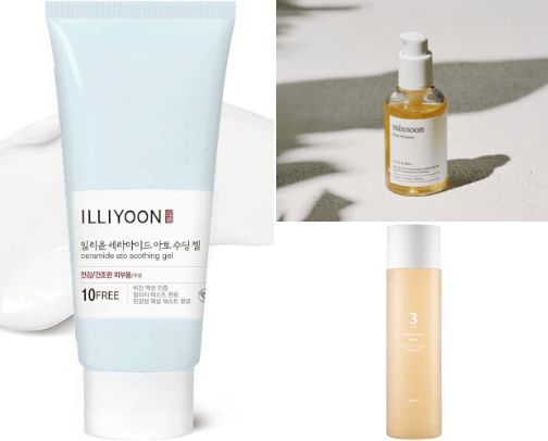 Korean Skincare for Acne Skin cover photo collage