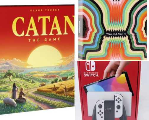 The Cozy Board Game & Tabletop Game Night Holiday Guide cover photo collage