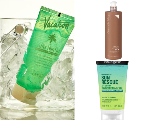 After Sun Care ☀️ cover photo collage