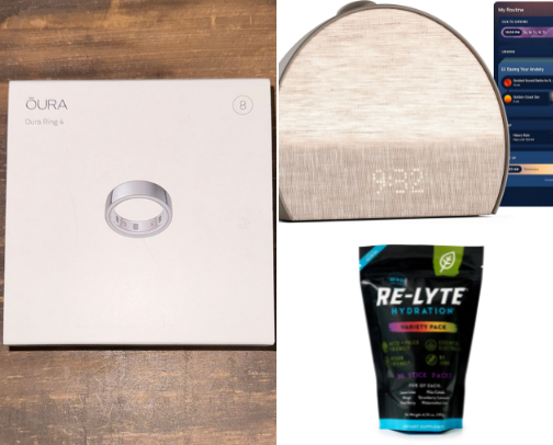 The Ultimate Daily Wellness Routine: Viral Biohacks & Holistic Essentials cover photo collage