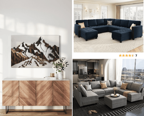 Home Decor cover photo collage