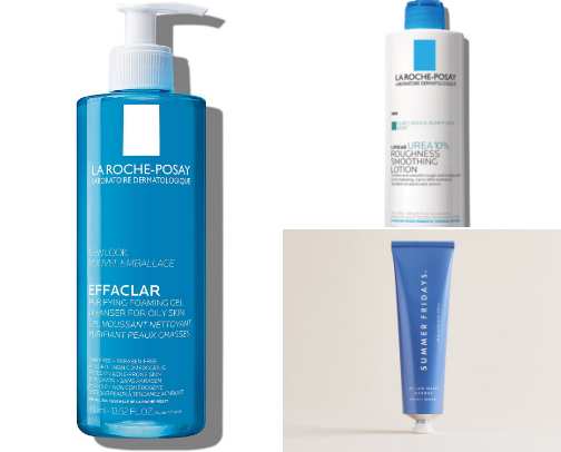 Skincare cover photo collage