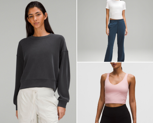 LULULEMON | Soft Life Lounge Must-Haves cover photo collage