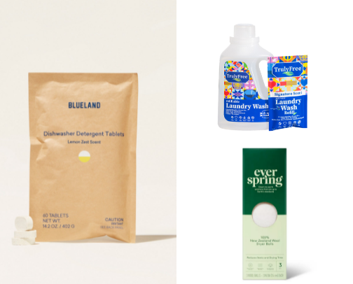 Low-tox swap starter pack 🍃 cover photo collage