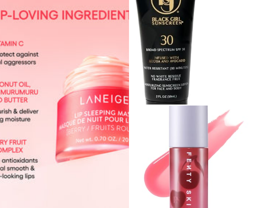 My favorite beauty recs cover photo collage