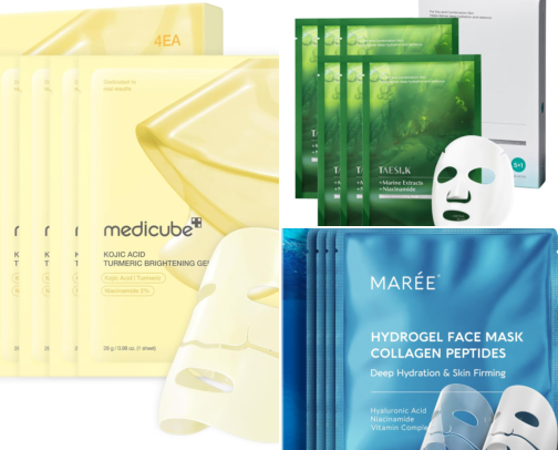 Amazon’s Best Face Masks for Glowing Skin ✨ cover photo collage