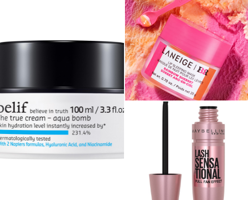 My favorite beauty recs cover photo collage