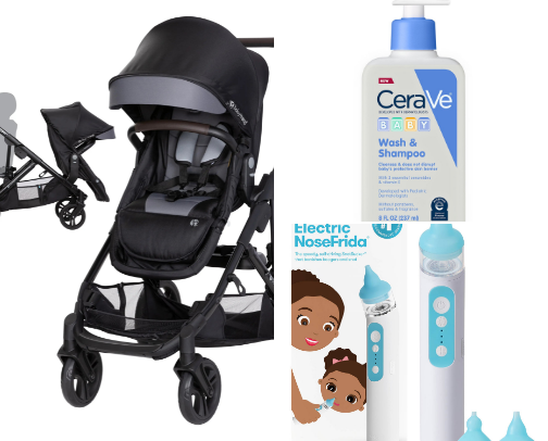 Must have baby items! cover photo collage