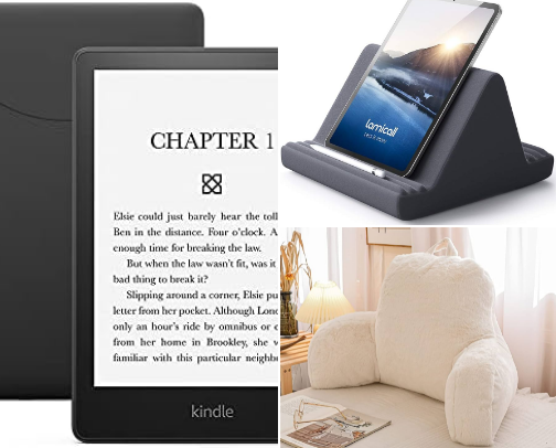 Just One More Chapter: Reading Accessories Every Book Lover Needs cover photo collage