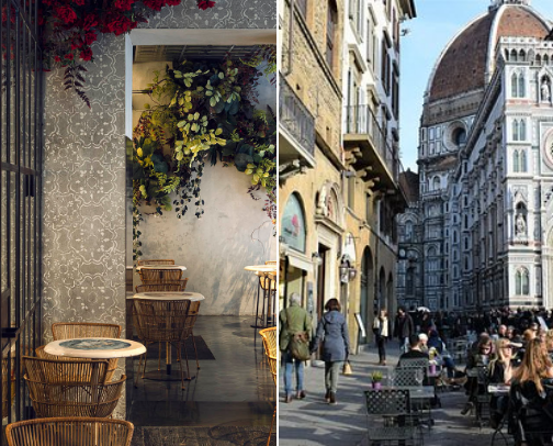 Where to start your mornings in Florence cover photo collage