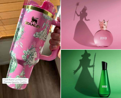 🩷Pink Goes Good with Green💚 cover photo collage