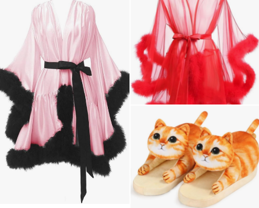 My weekend themed sleepwear with the girls cover photo collage
