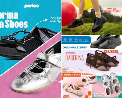 Indonesian Local Foot Wear cover photo collage