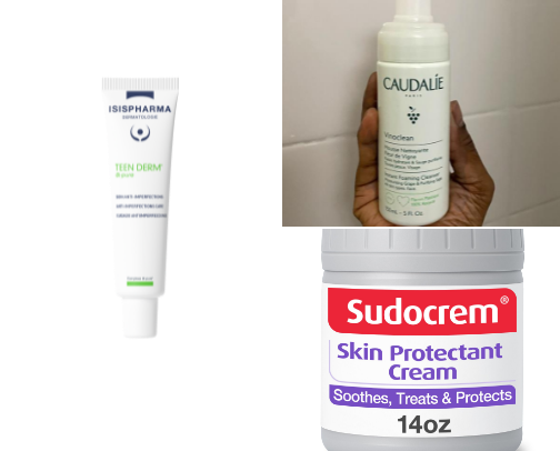 Products That Help Acne ! ✨✨✨ cover photo collage