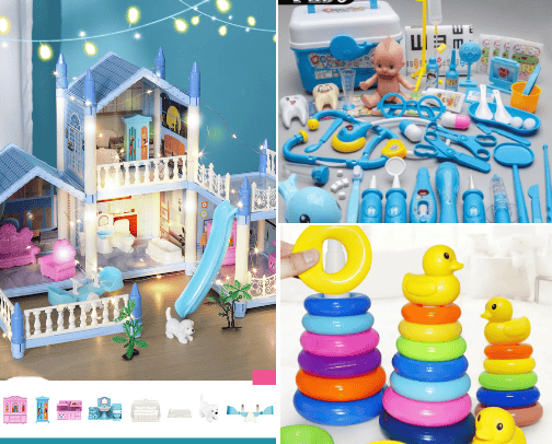Children's Toys 🎡 cover photo collage