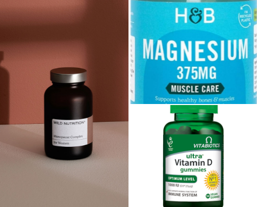 Menopause support that’s not HRT (that helps me) cover photo collage