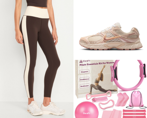 At home workout needs cover photo collage