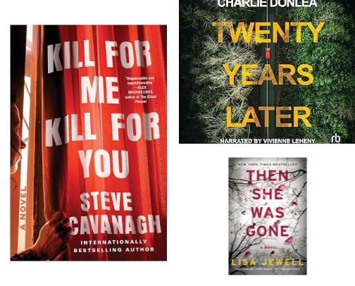 Top Thriller Books That Take You on a Ride cover photo collage