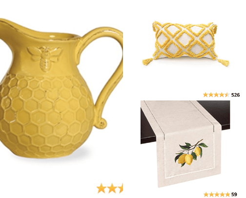 Summer Decor Items cover photo collage