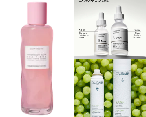 Skin Care cover photo collage