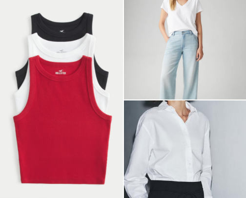 Fashion Staples I'm Loving cover photo collage